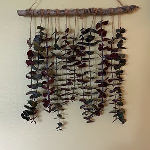 REAL handmade dried Eucalyptus wall hanging boho home decor